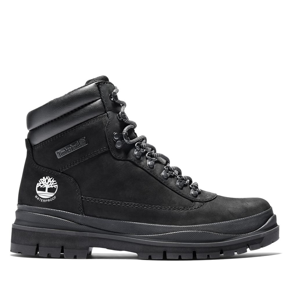 Botas de Nieve Timberland Argentina Hombre - Field Trekker Waterproof - Negras - AXOUID-452